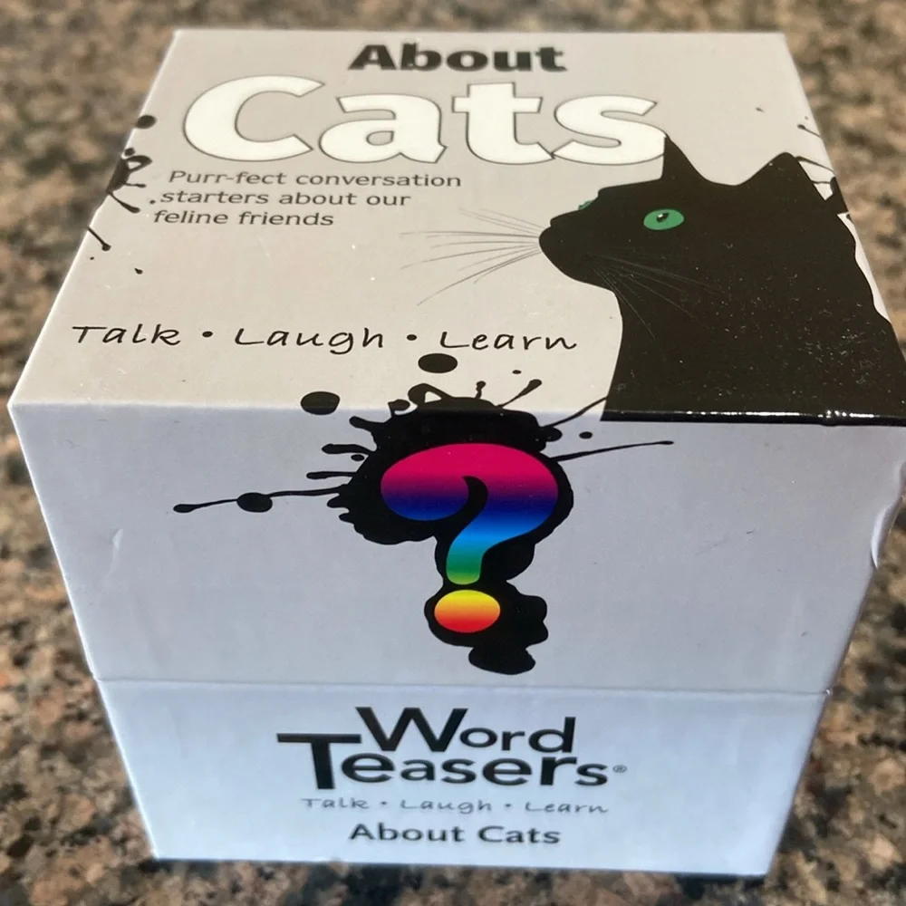 ABOUT CATS WORD TEASER GAME